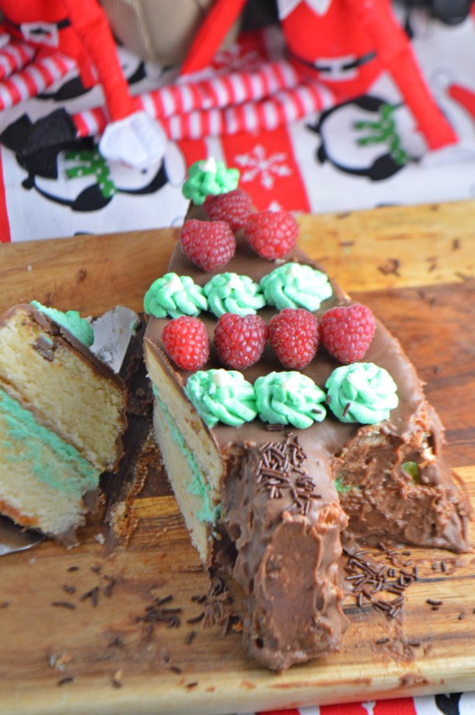 Christmas Tree Cake