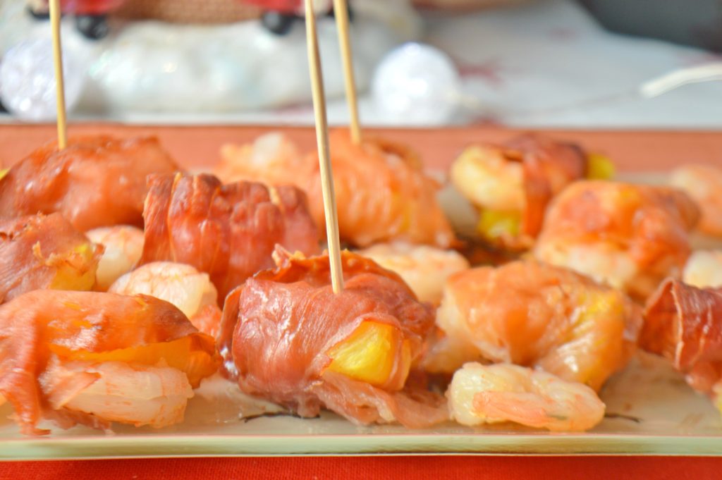 Pineapple Shrimp Parcels