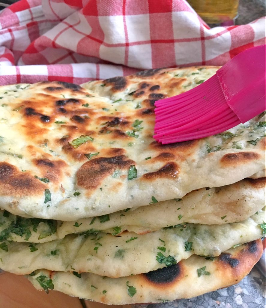 Coriander Naan Bread