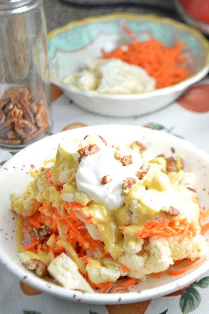 Cauliflower Salad with Orange Dressing