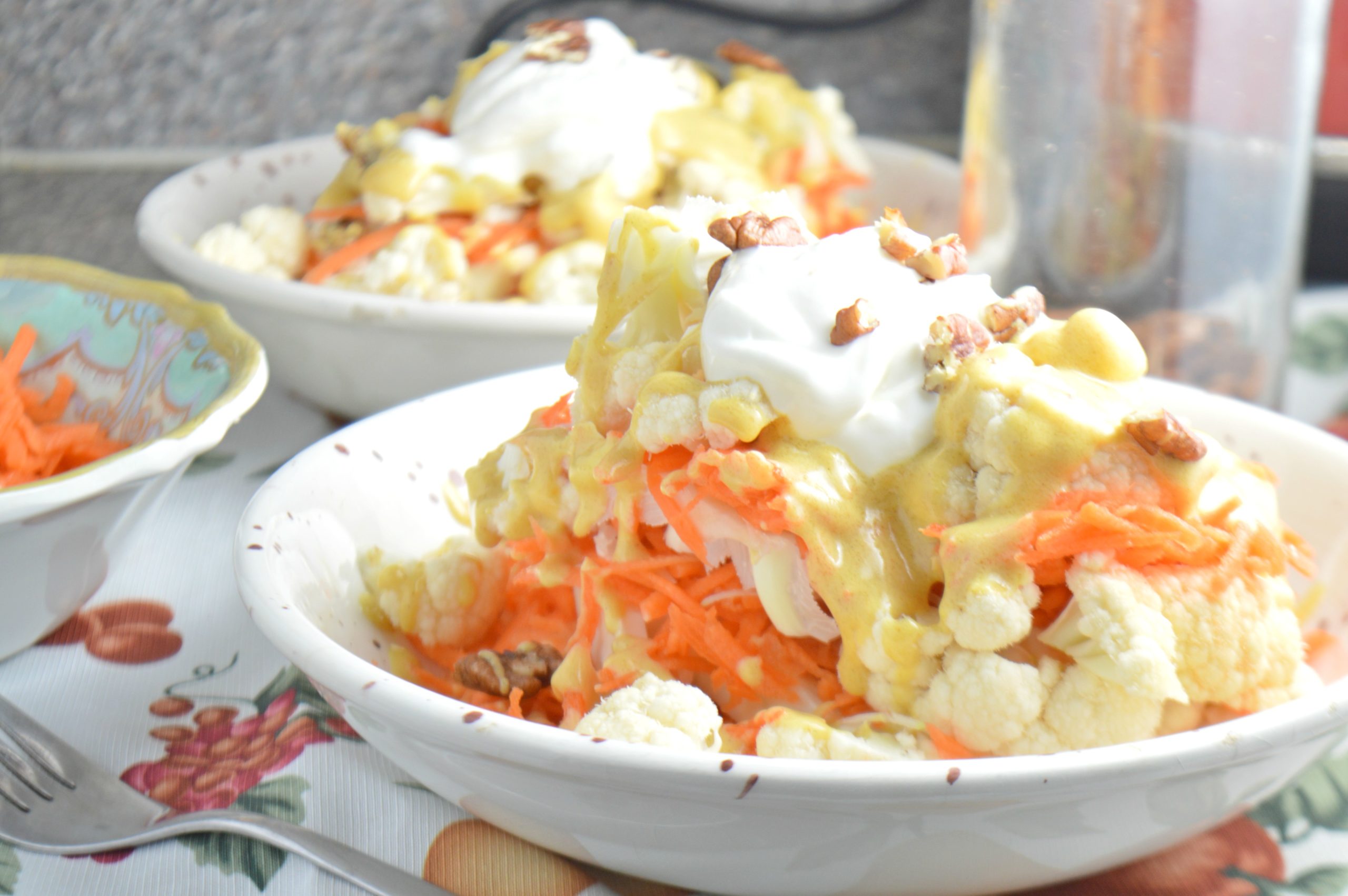 Cauliflower Salad with Orange Dressing