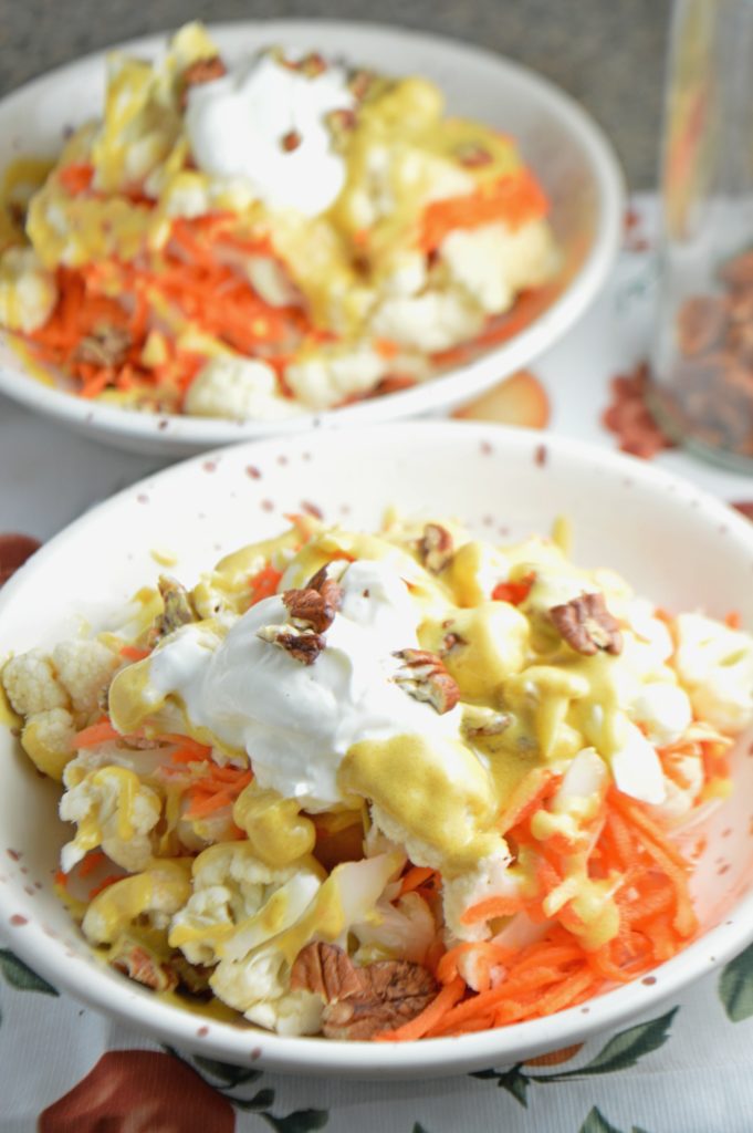 Cauliflower Salad with Orange Dressing