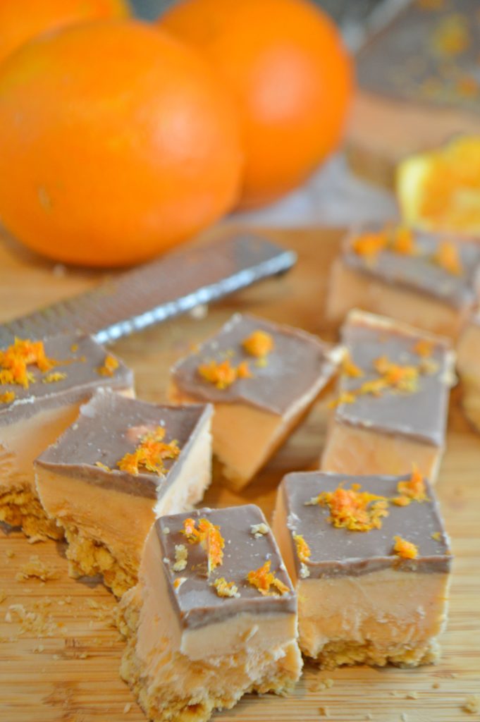 No Bake Chocolate Orange Cheesecake