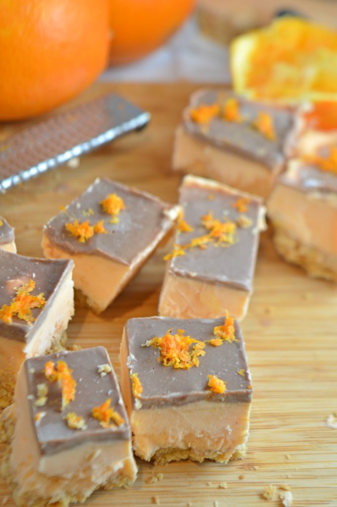 No Bake Chocolate Orange Cheesecake