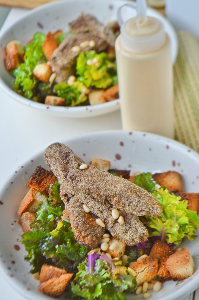 Spicy Crispy Chicken Salad