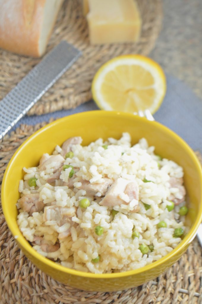 Creamy Chicken & Pea Risotto