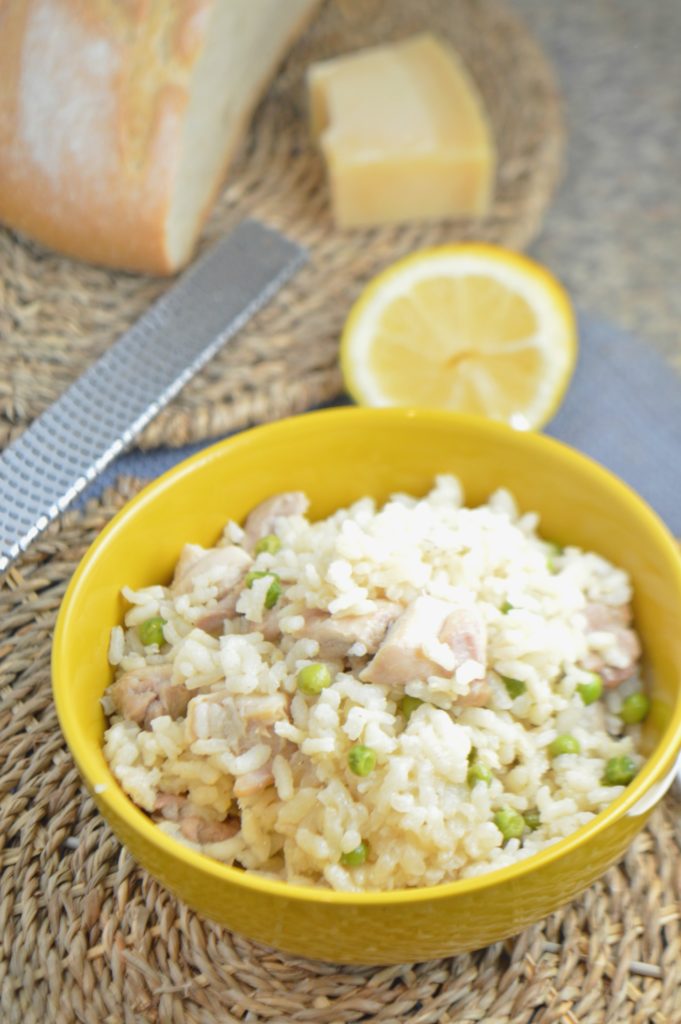 Creamy Chicken & Pea Risotto