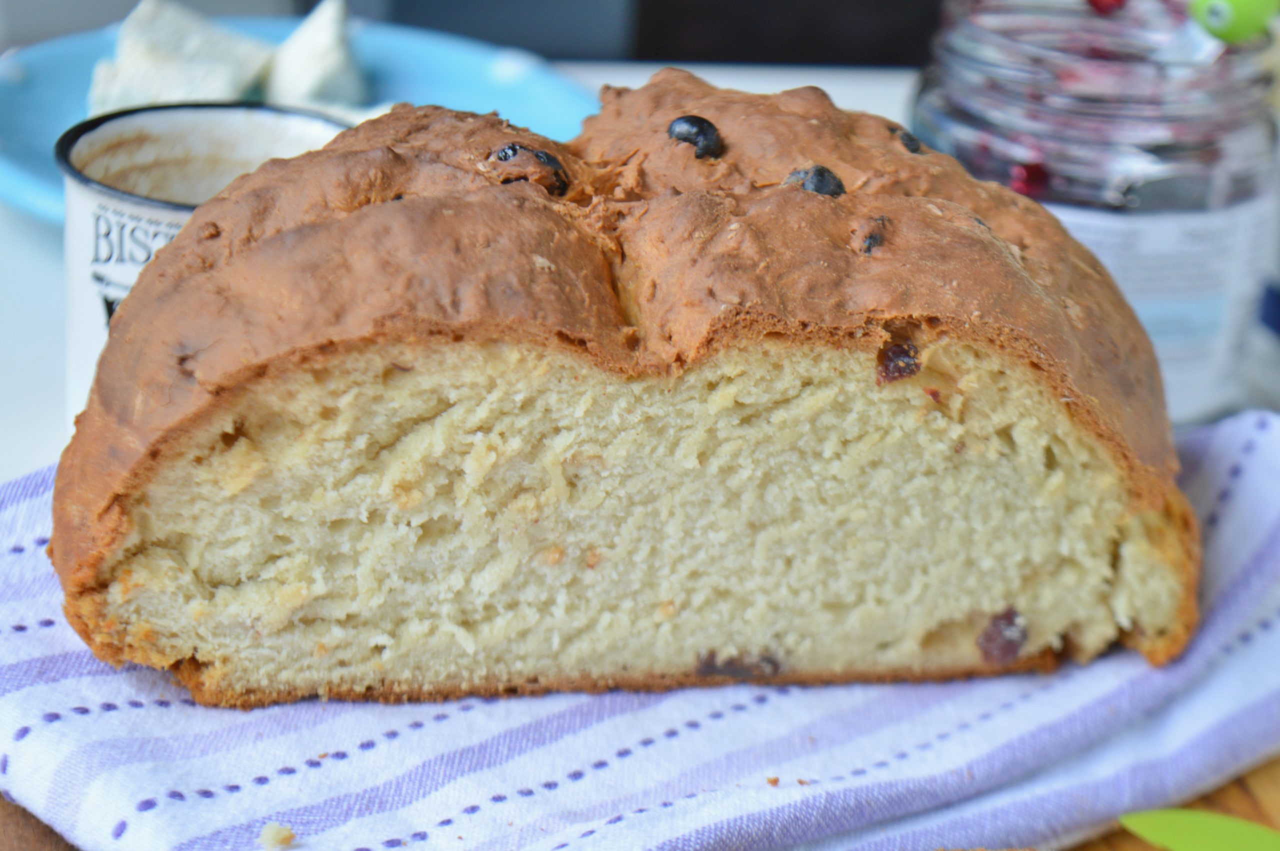 Irish Soda Bread with Raisins