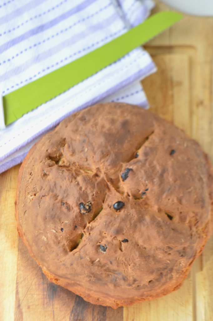 Irish Soda Bread with Raisins