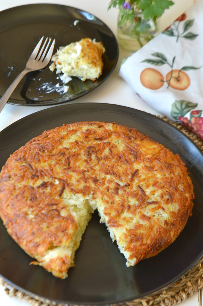 Potato Pancake with Feta Cheese