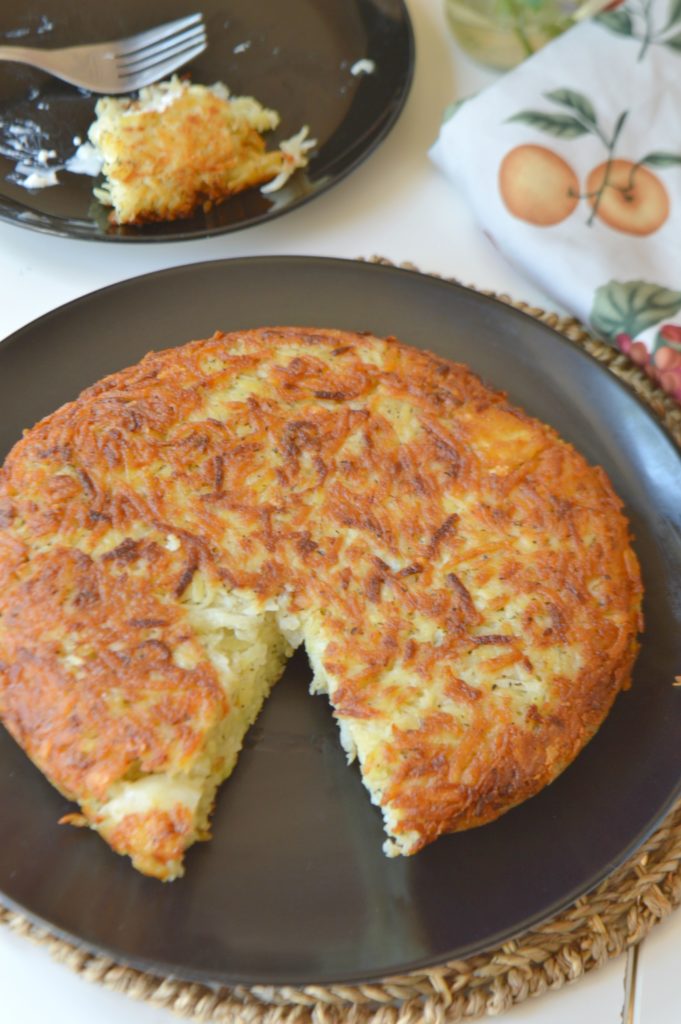 Potato Pancake with Feta Cheese