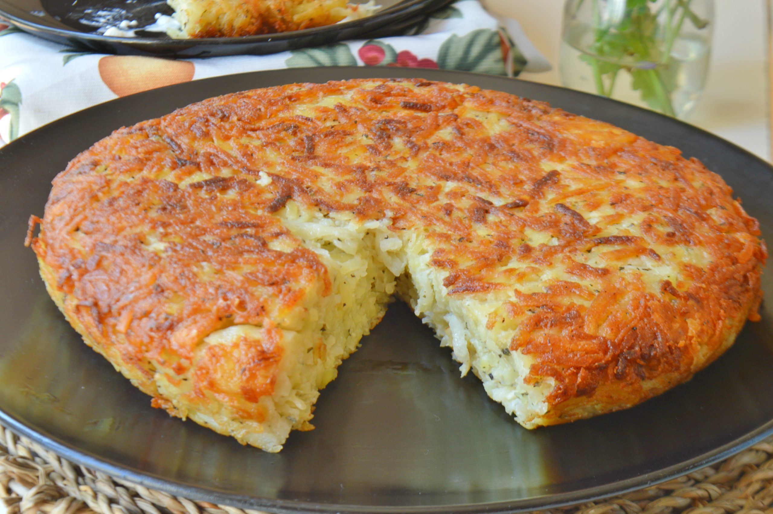 Potato Pancake with Feta Cheese