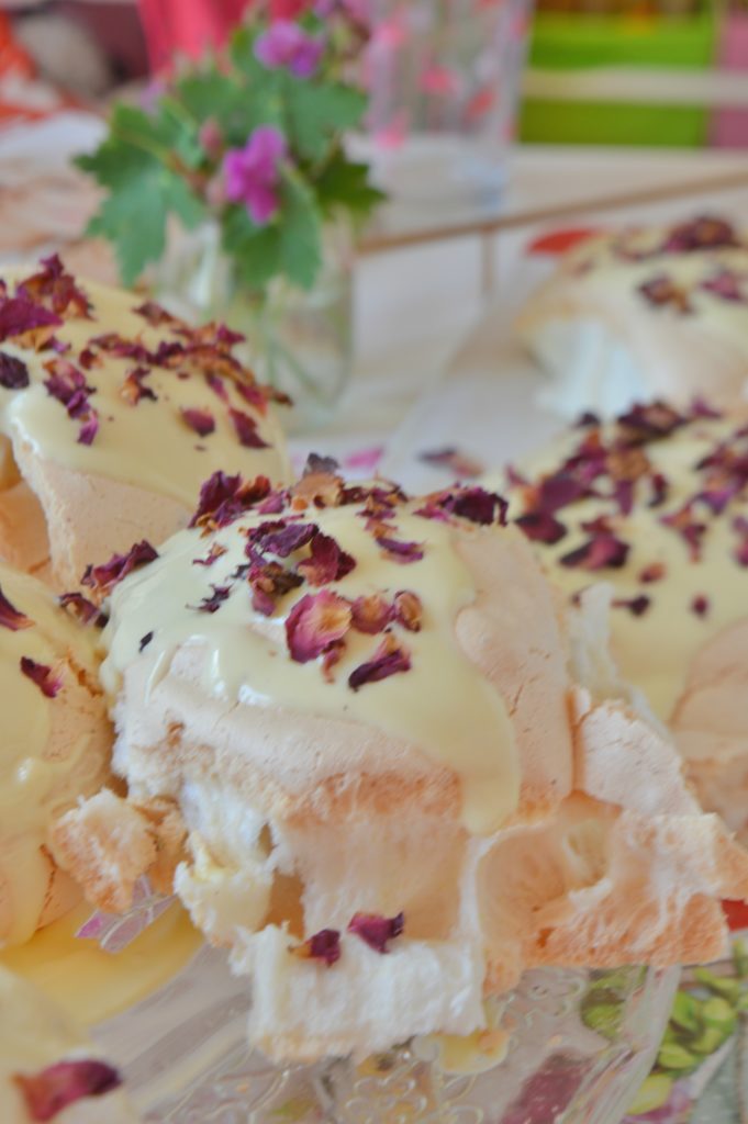 White Chocolate Meringues