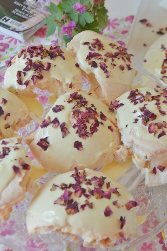 White Chocolate Meringues