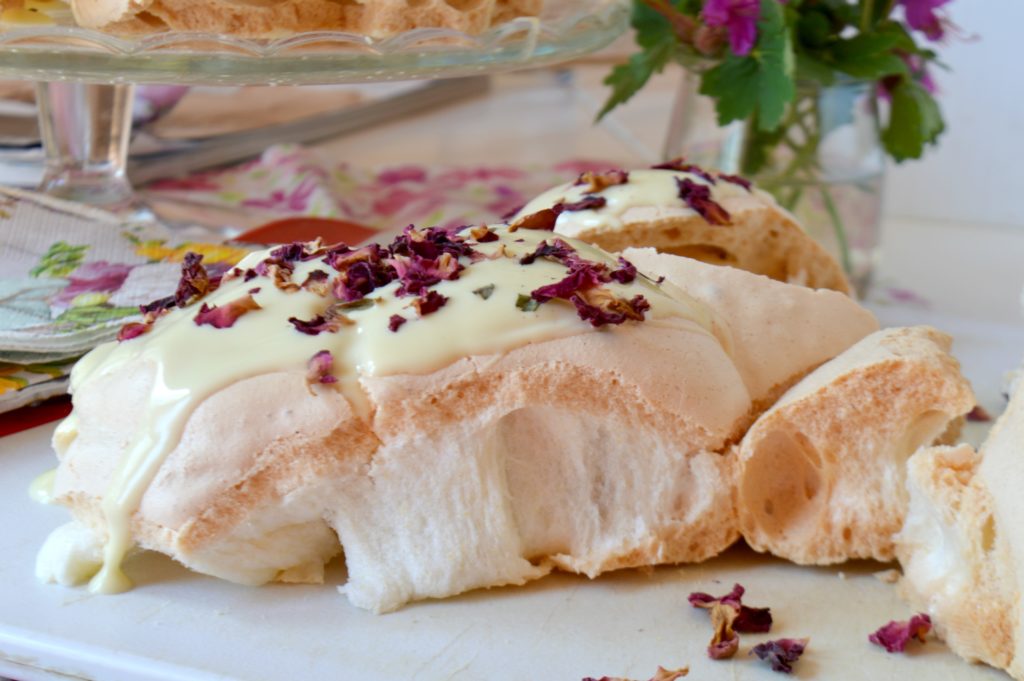 White Chocolate Meringues