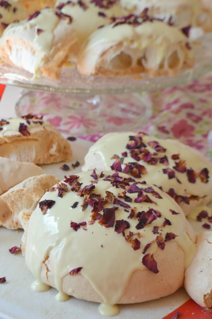 White Chocolate Meringues