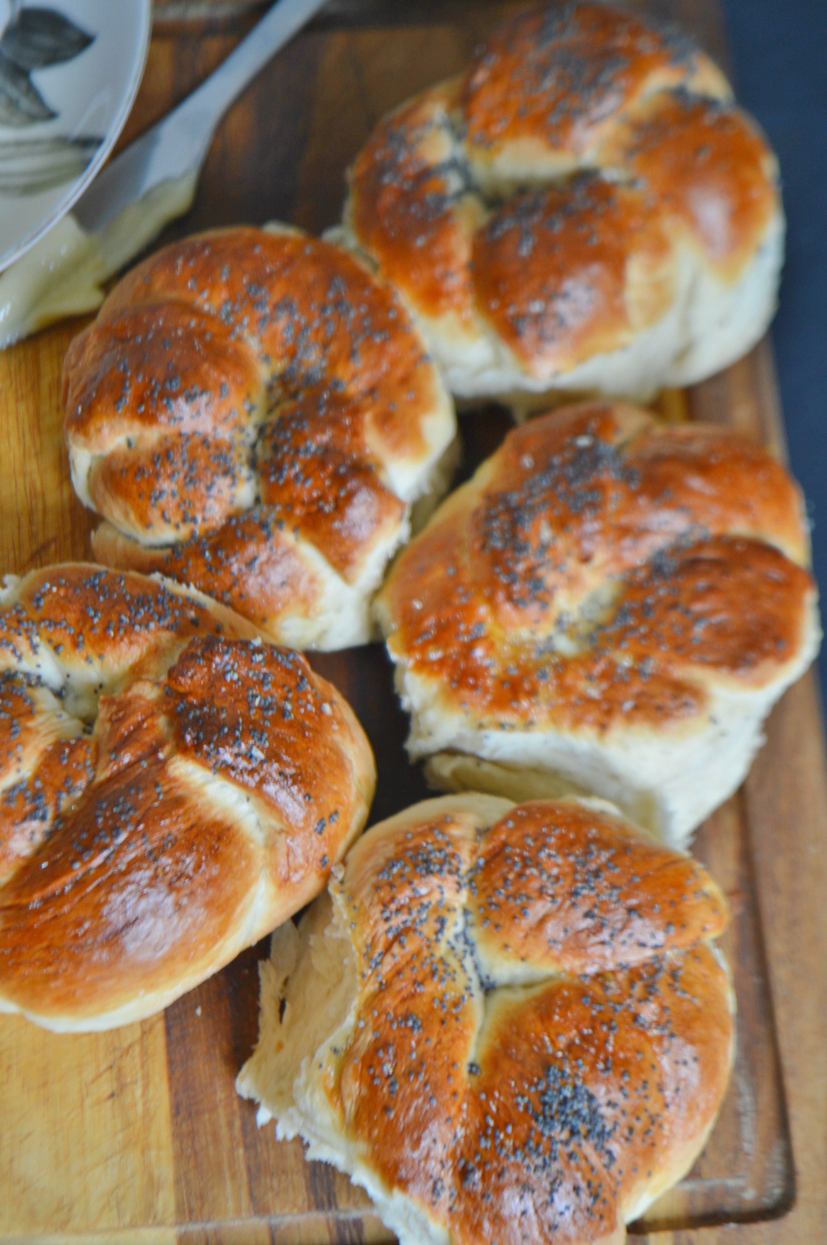 Poppy Seed Butter Knots