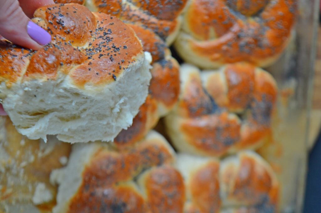Poppy Seed Butter Knots