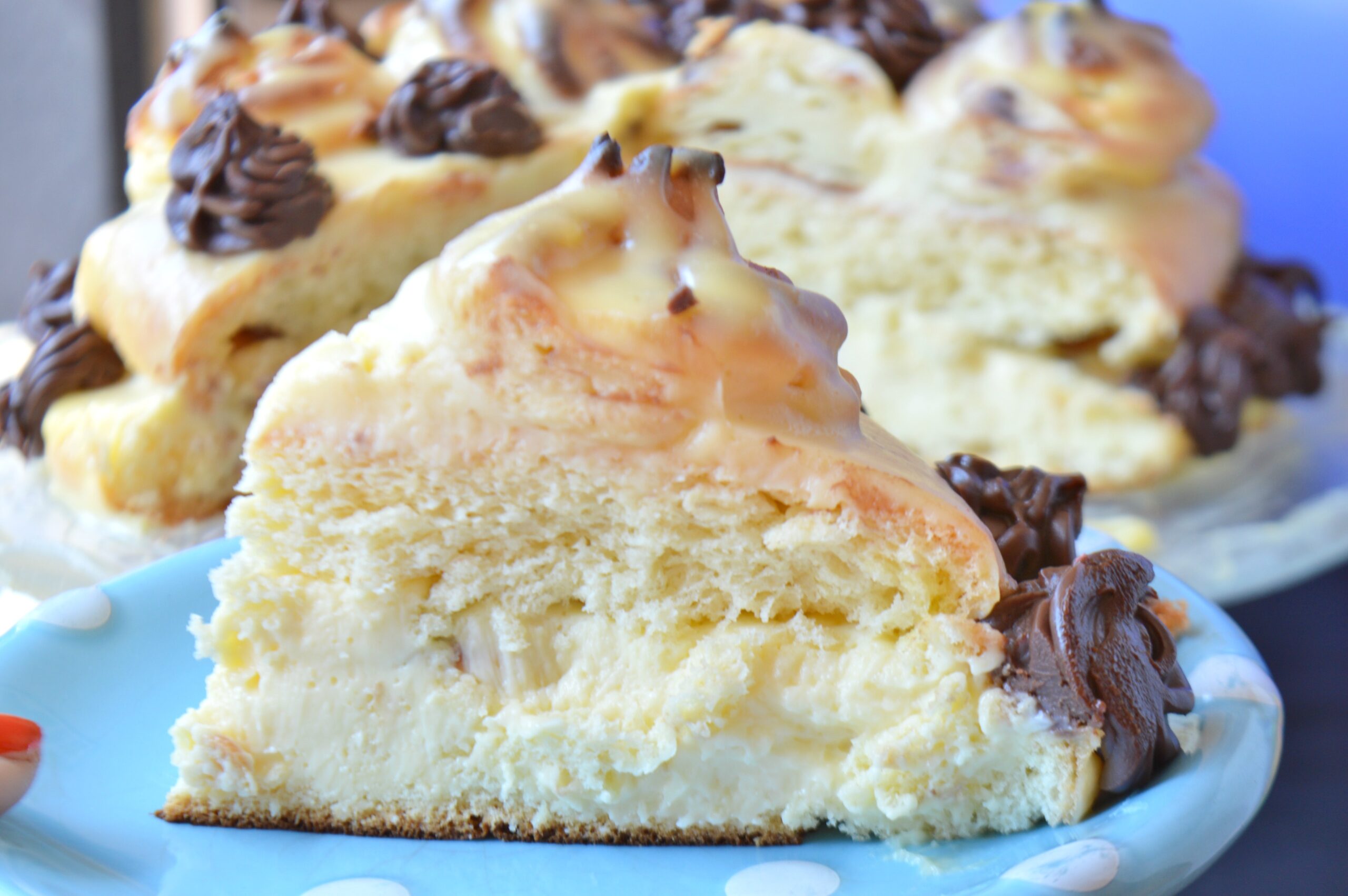 Profiterole Birthday Cake