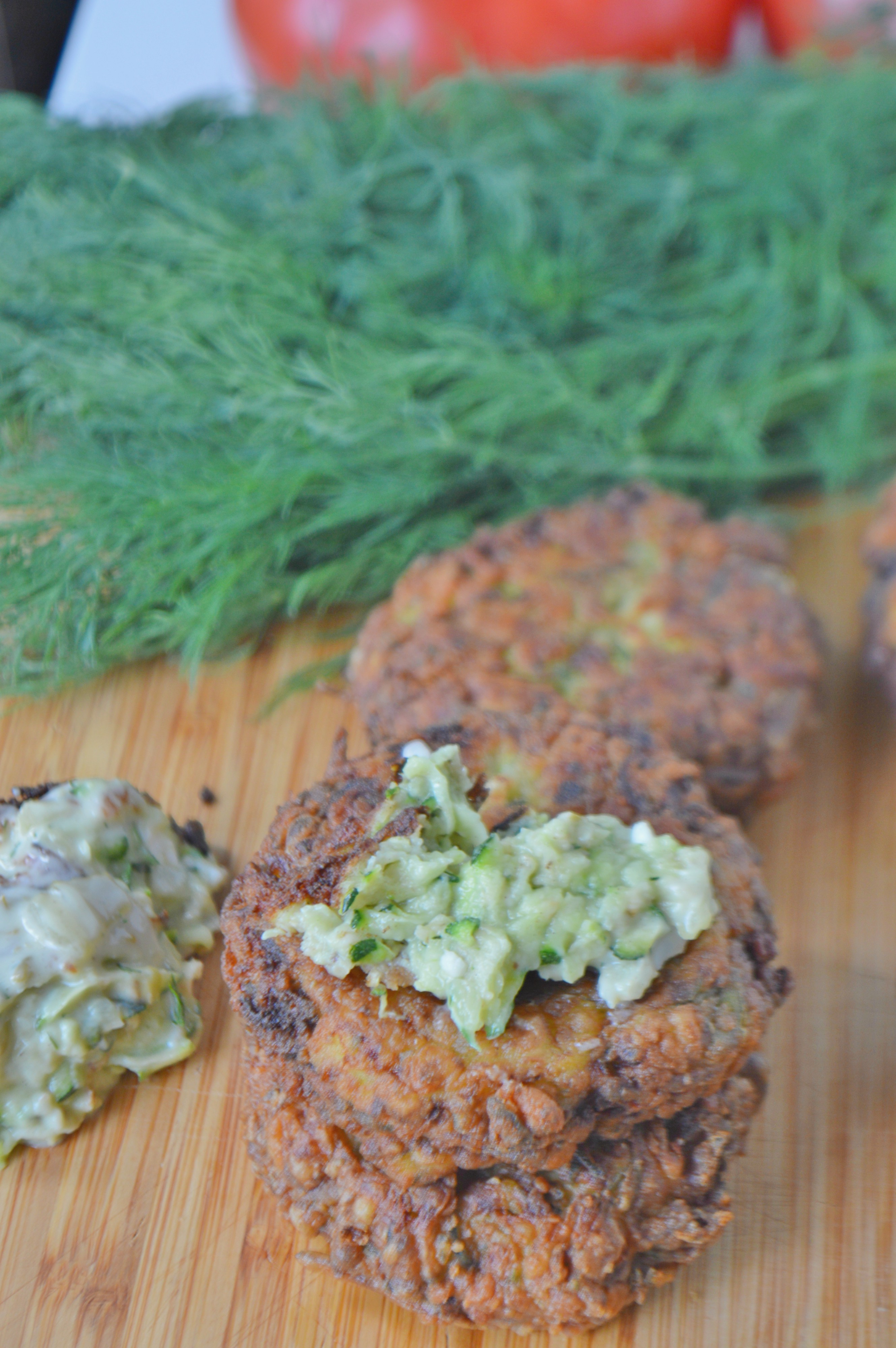 Zucchini Oat Fritters