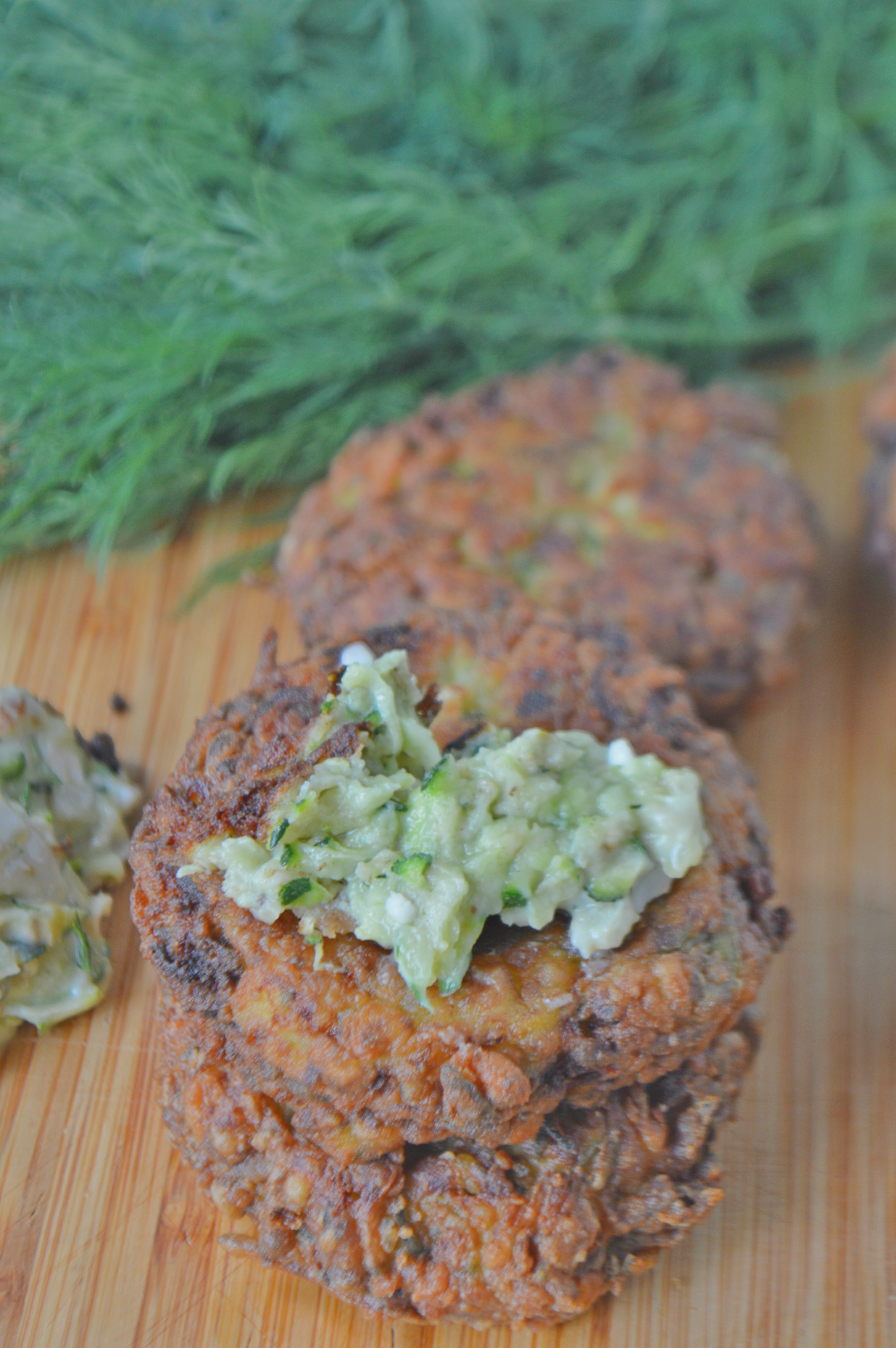 Zucchini Oat Fritters