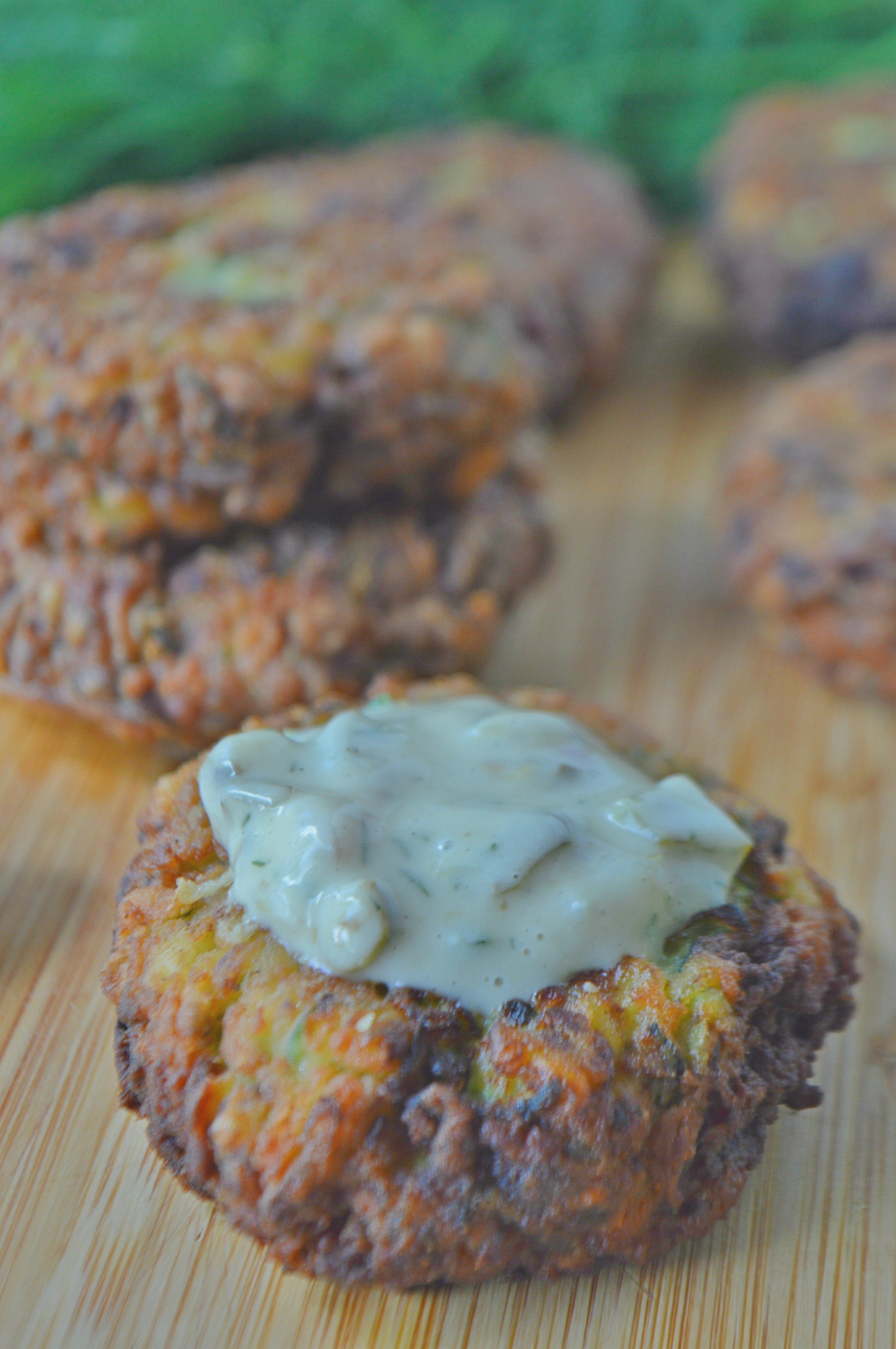 Zucchini Oat Fritters
