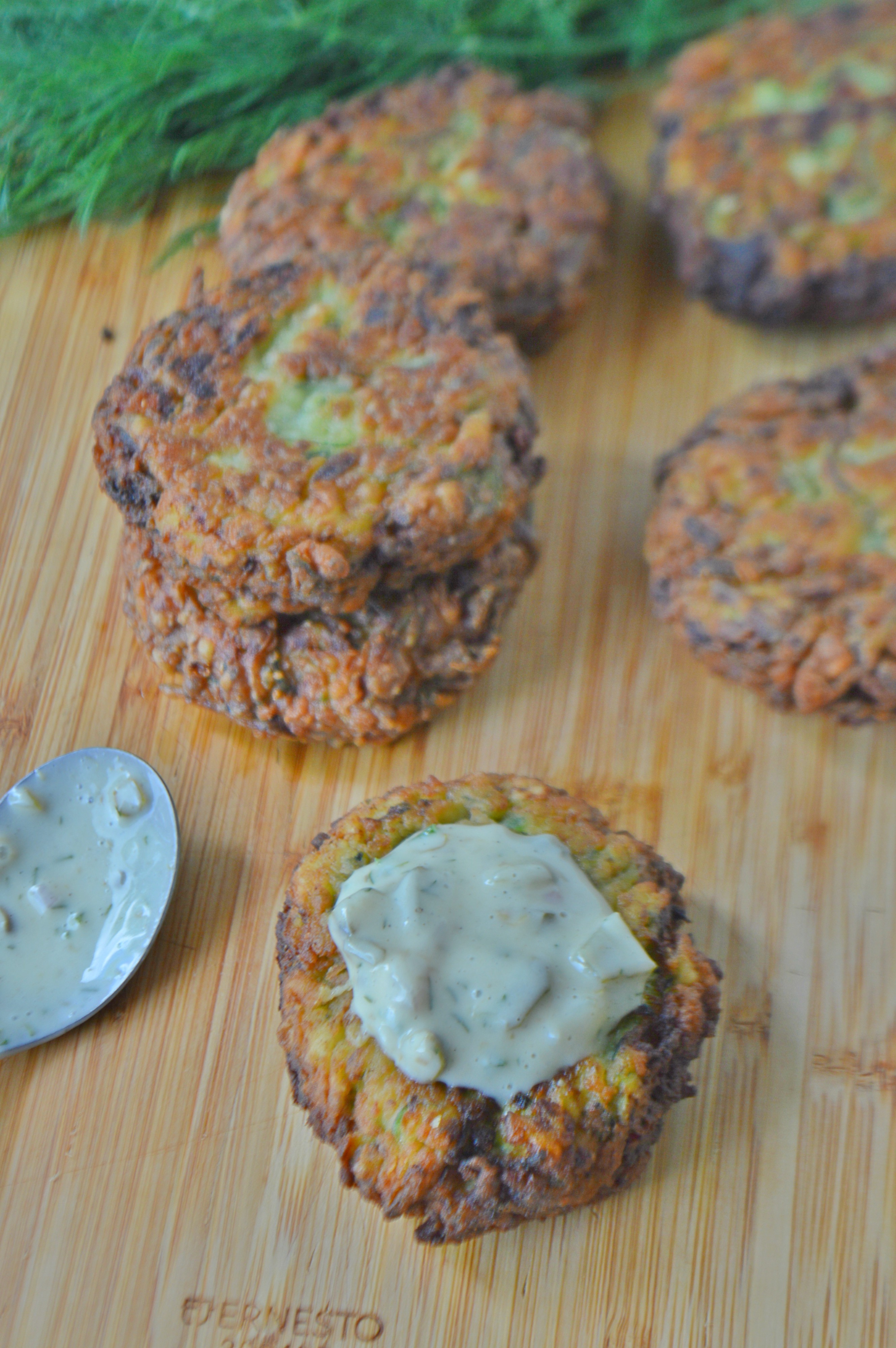 Zucchini Oat Fritters