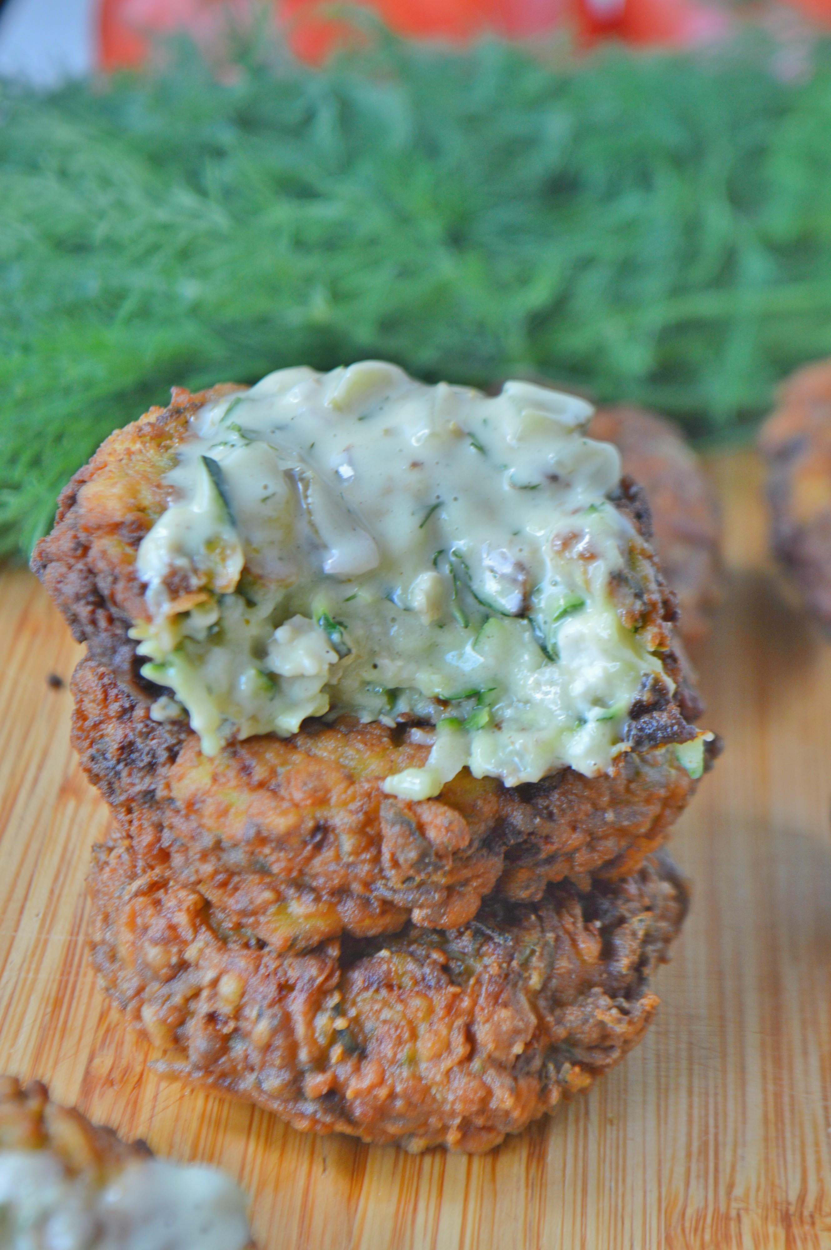 Zucchini Oat Fritters