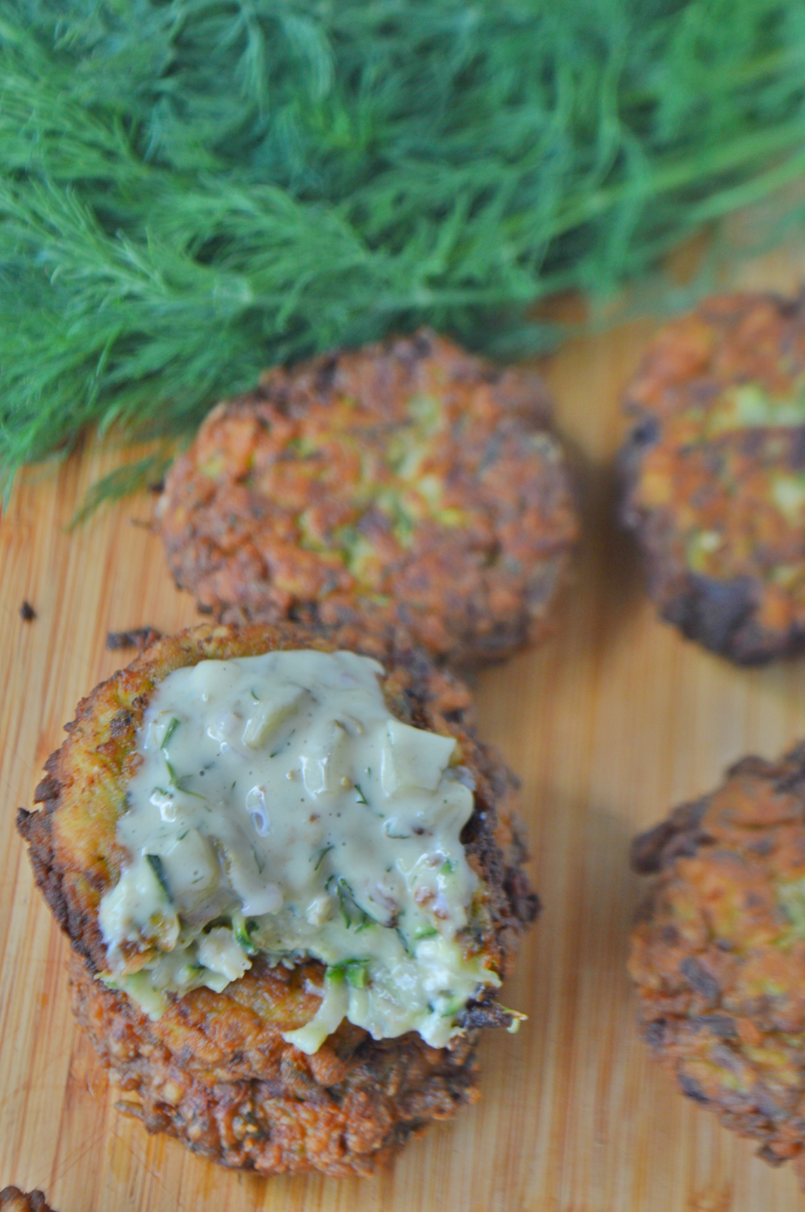 Zucchini Oat Fritters