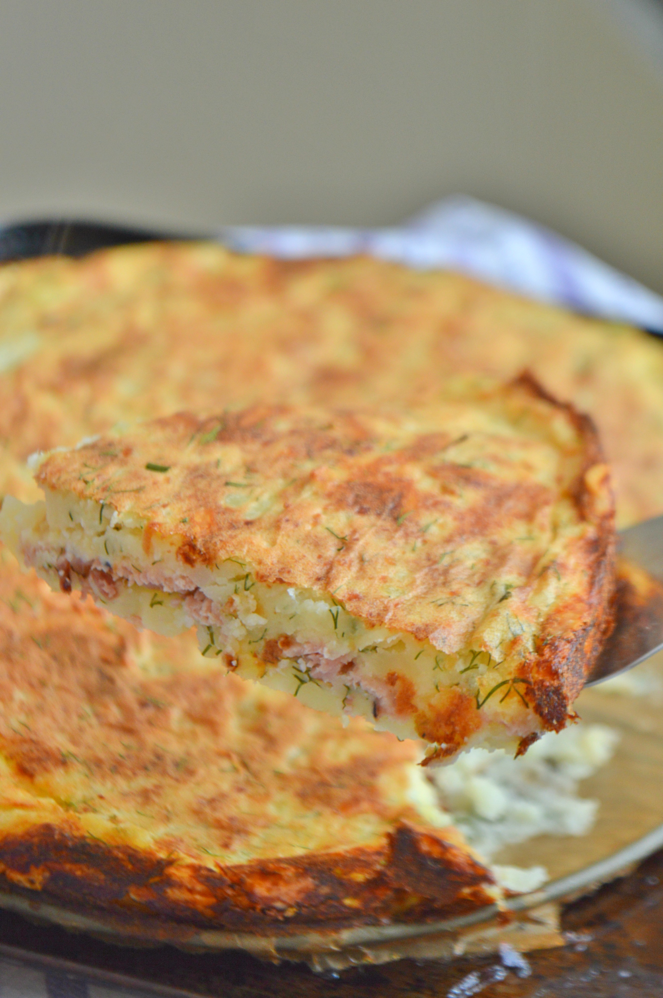 Ham & Cheese Potato Bake