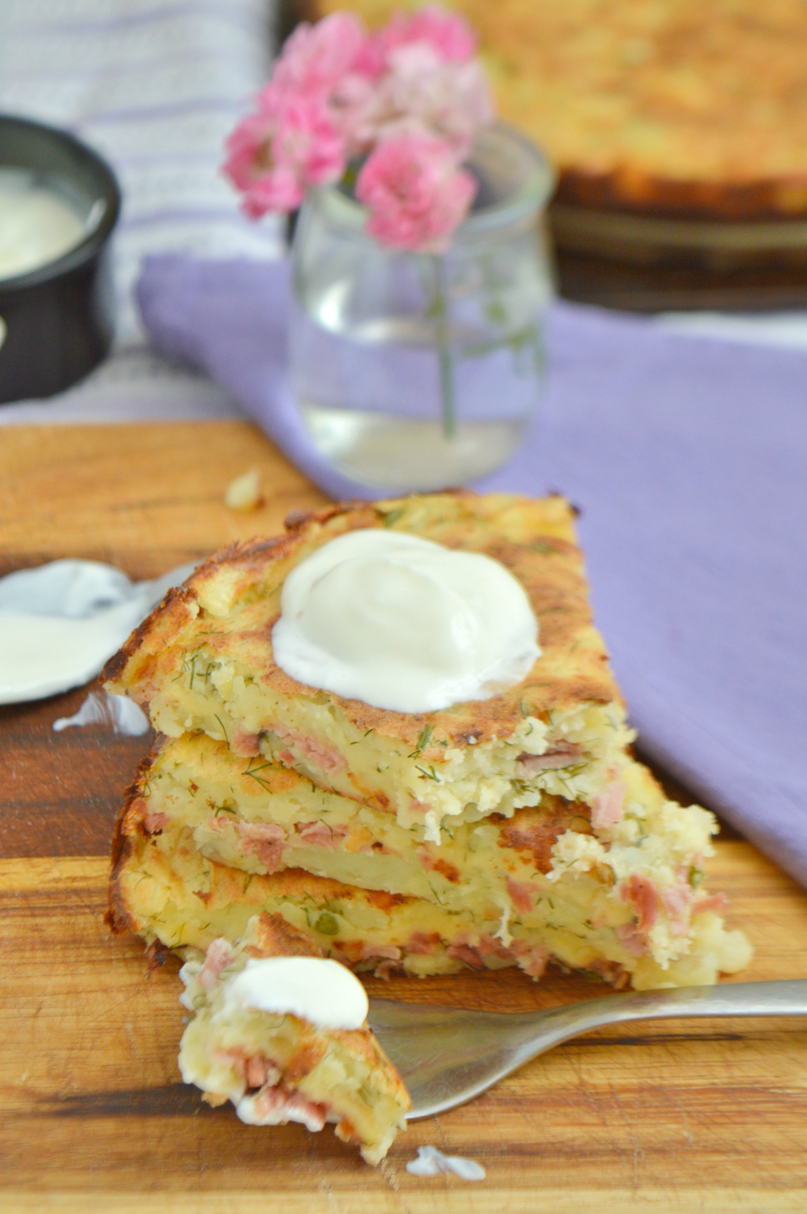 Ham & Cheese Potato Bake