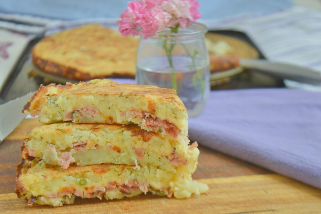 Ham & Cheese Potato Bake