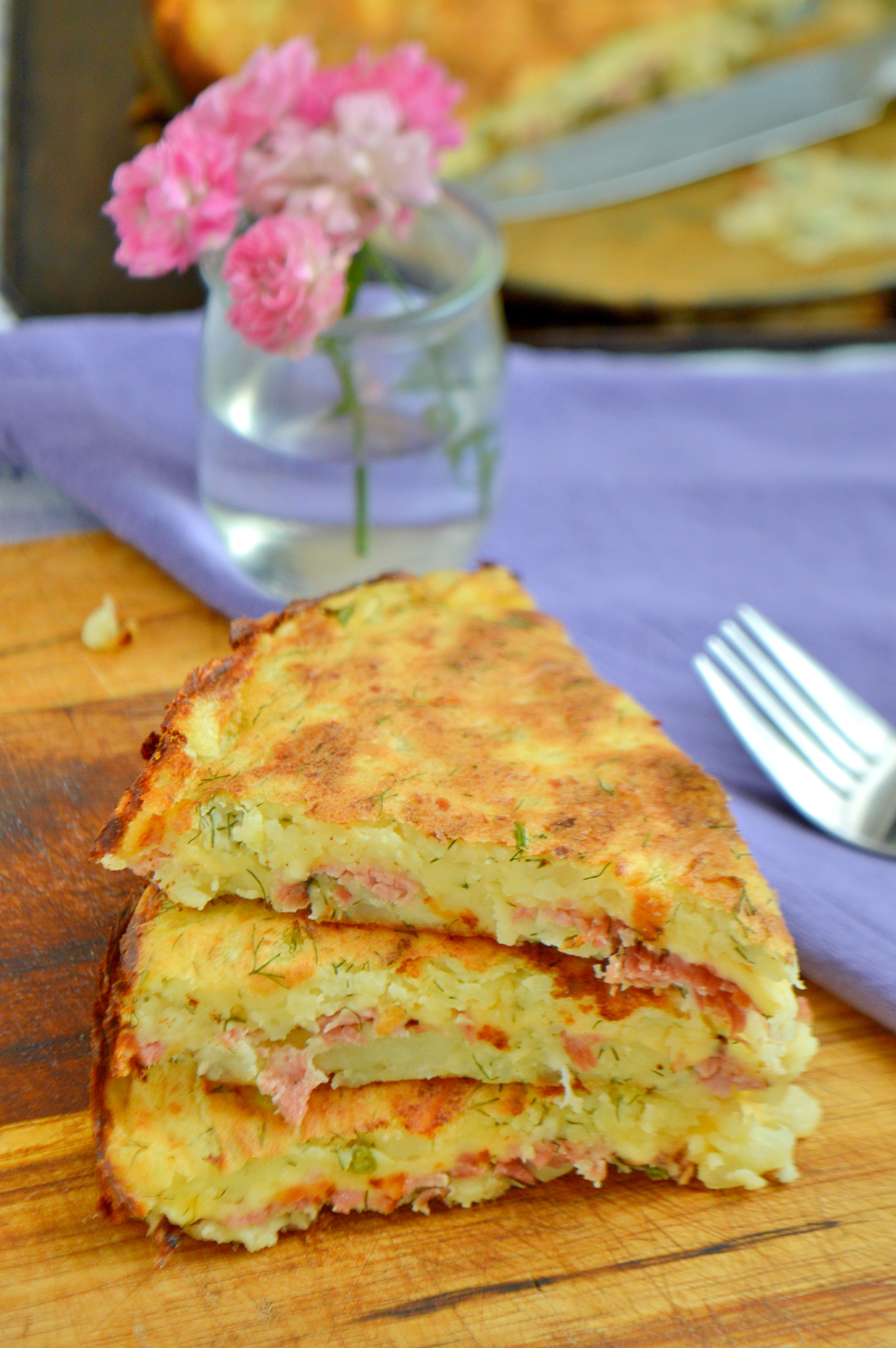 Ham & Cheese Potato Bake