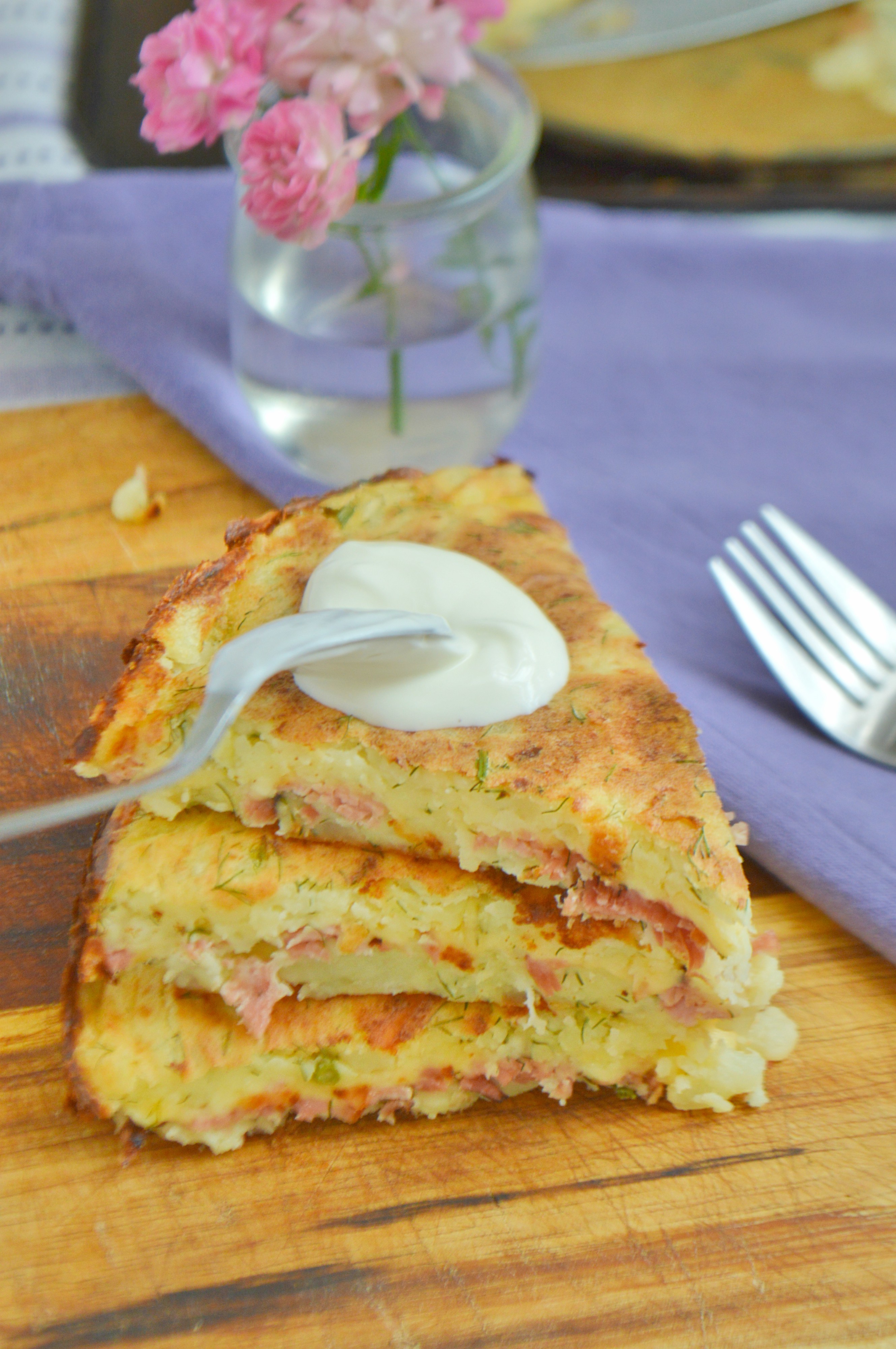 Ham & Cheese Potato Bake