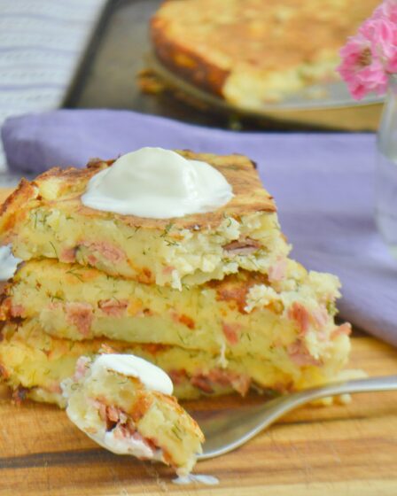 Ham & Cheese Potato Bake
