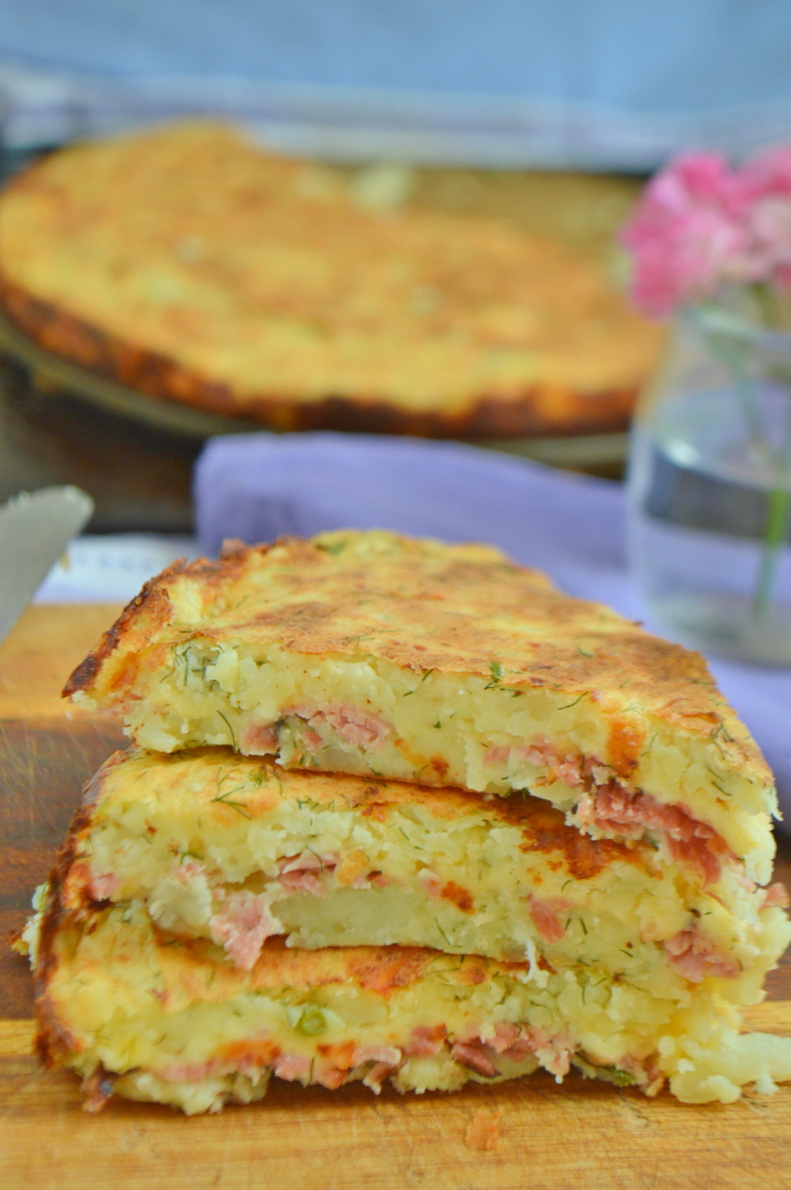 Ham & Cheese Potato Bake
