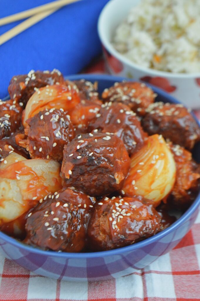 Sticky Asian Meatballs