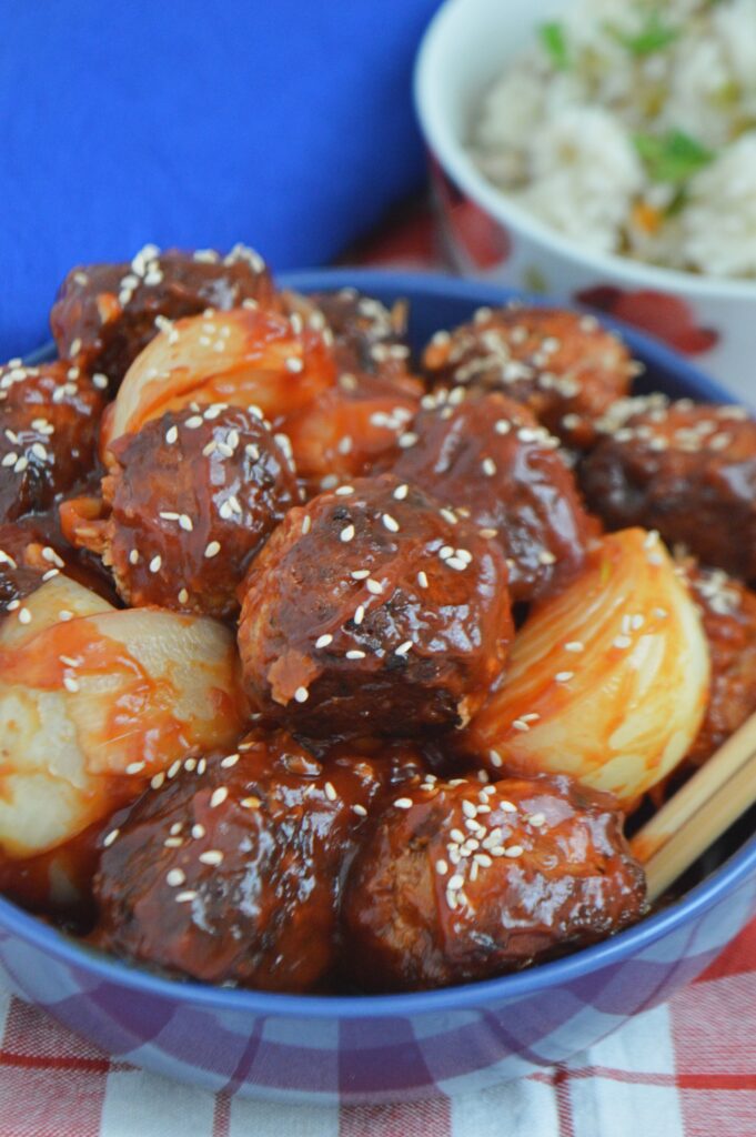 Sticky Asian Meatballs