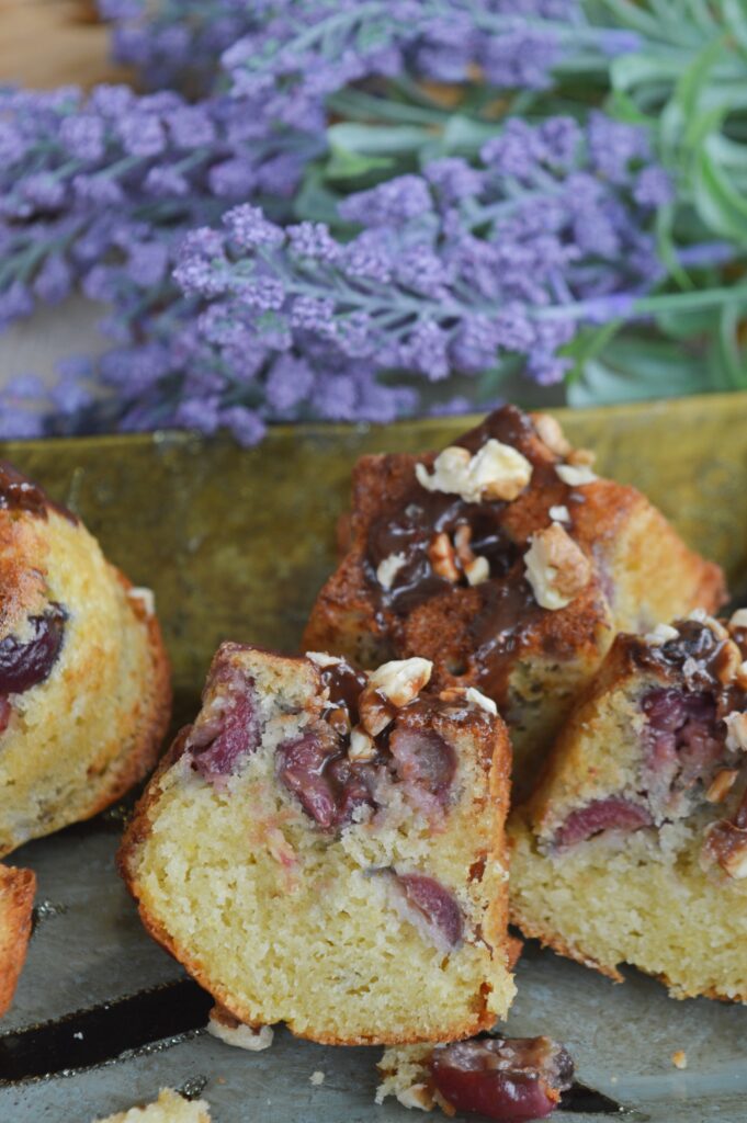 Cherry Walnut Muffins