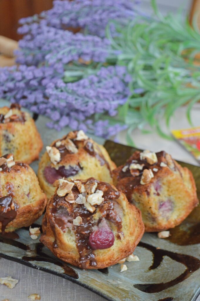 Cherry Walnut Muffins