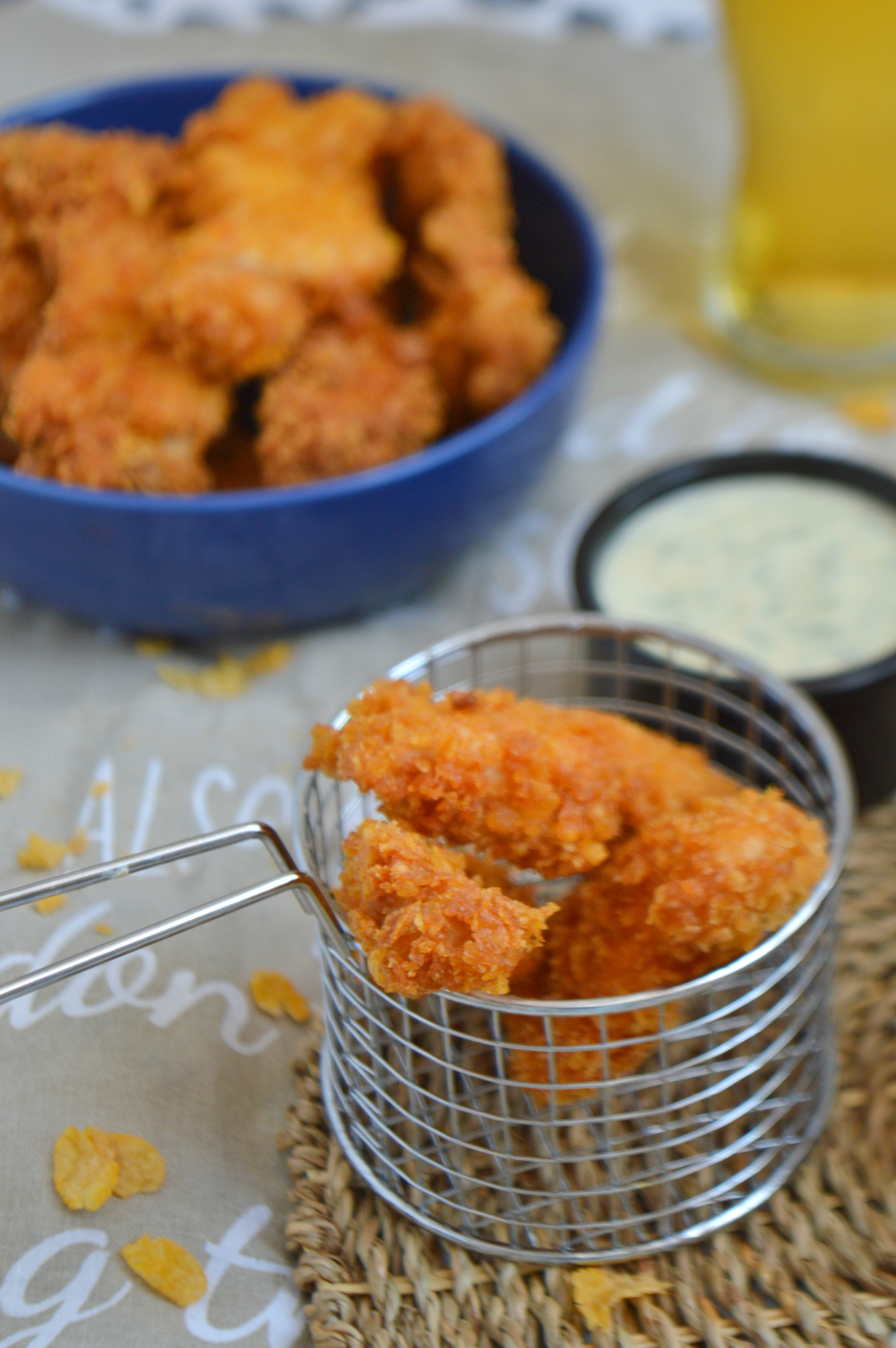 Crispy Cornflake Chicken Strips