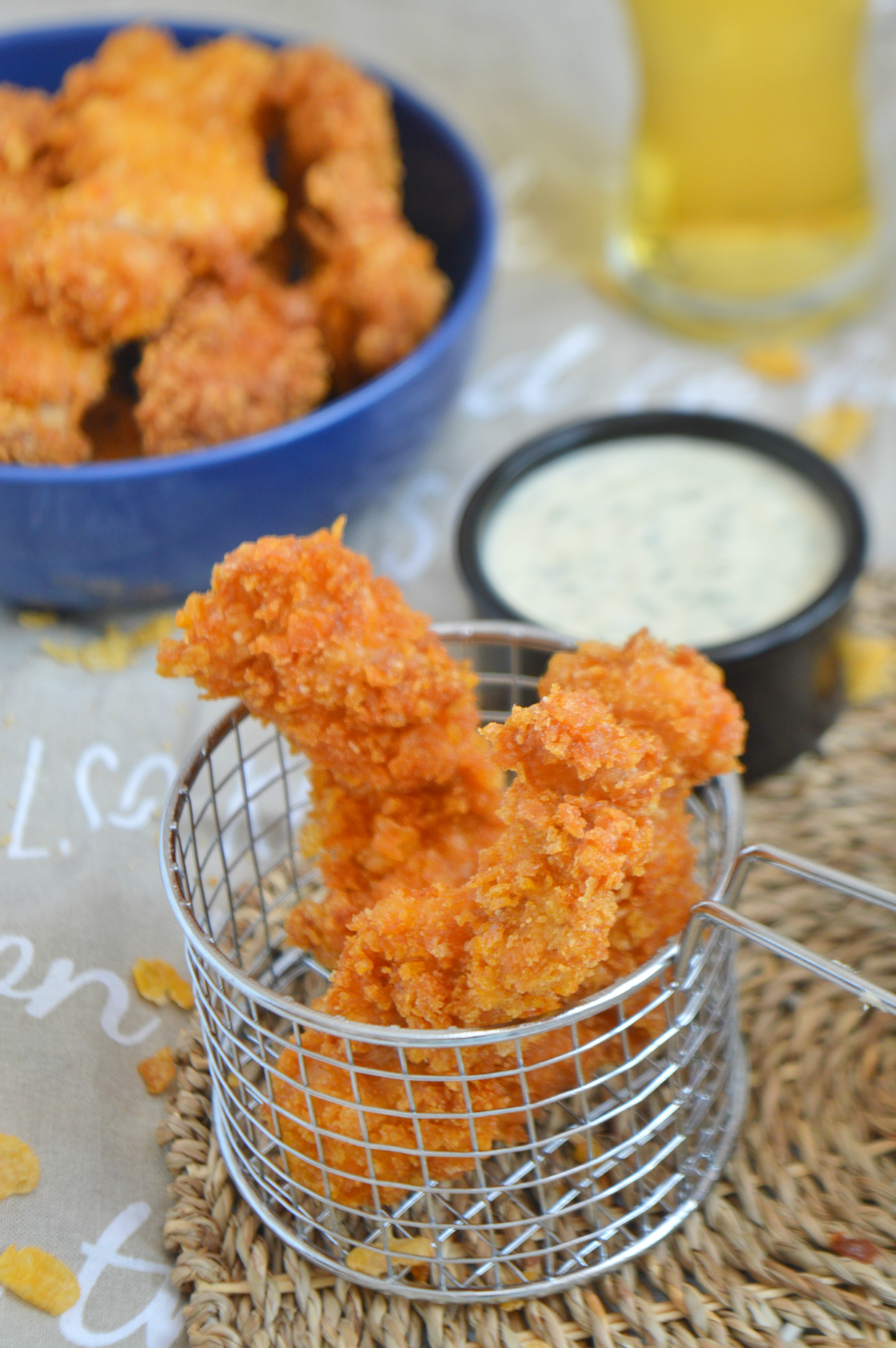 Crispy Cornflake Chicken Strips