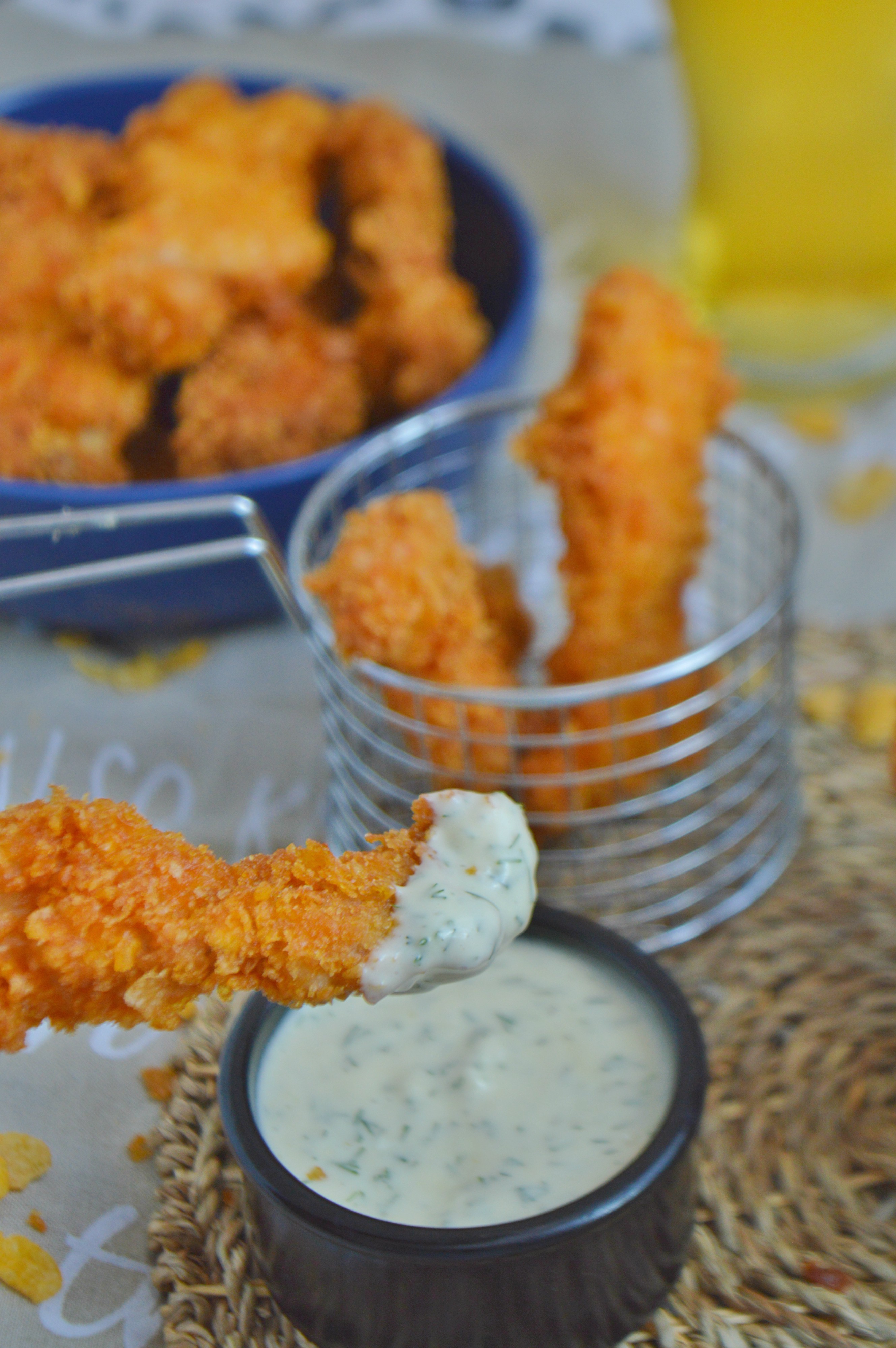 Crispy Cornflake Chicken Strips