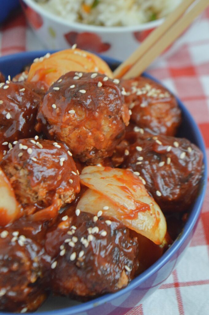 Sticky Asian Meatballs