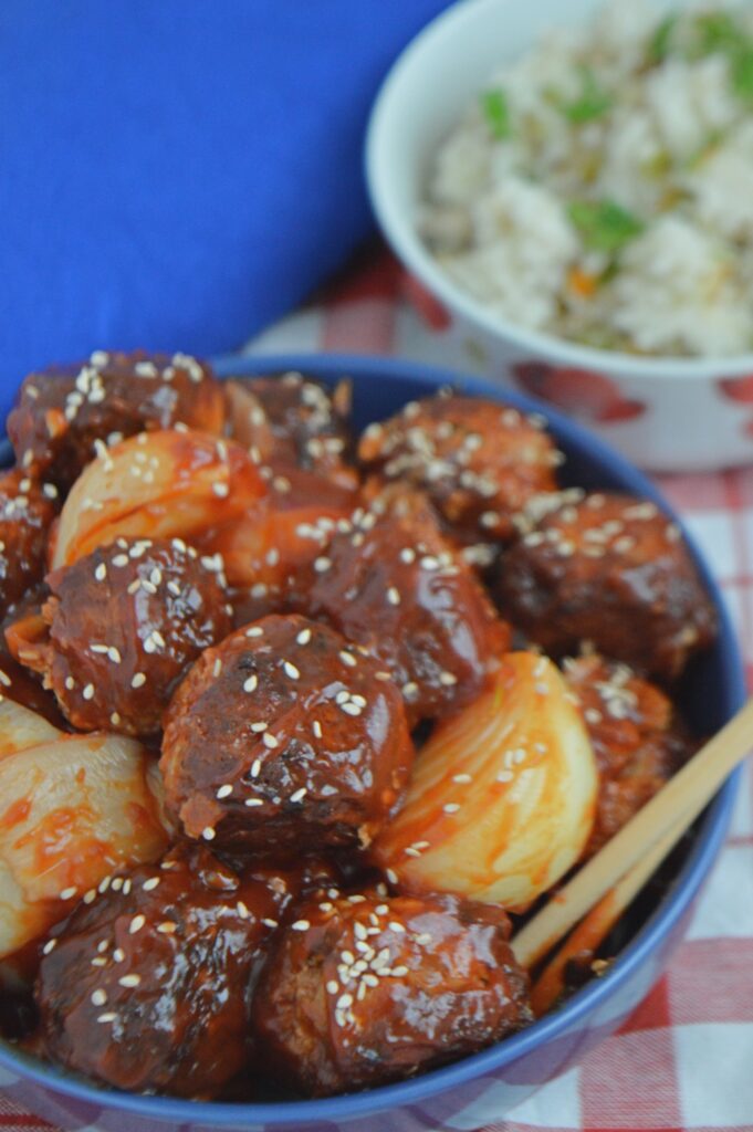 Sticky Asian Meatballs