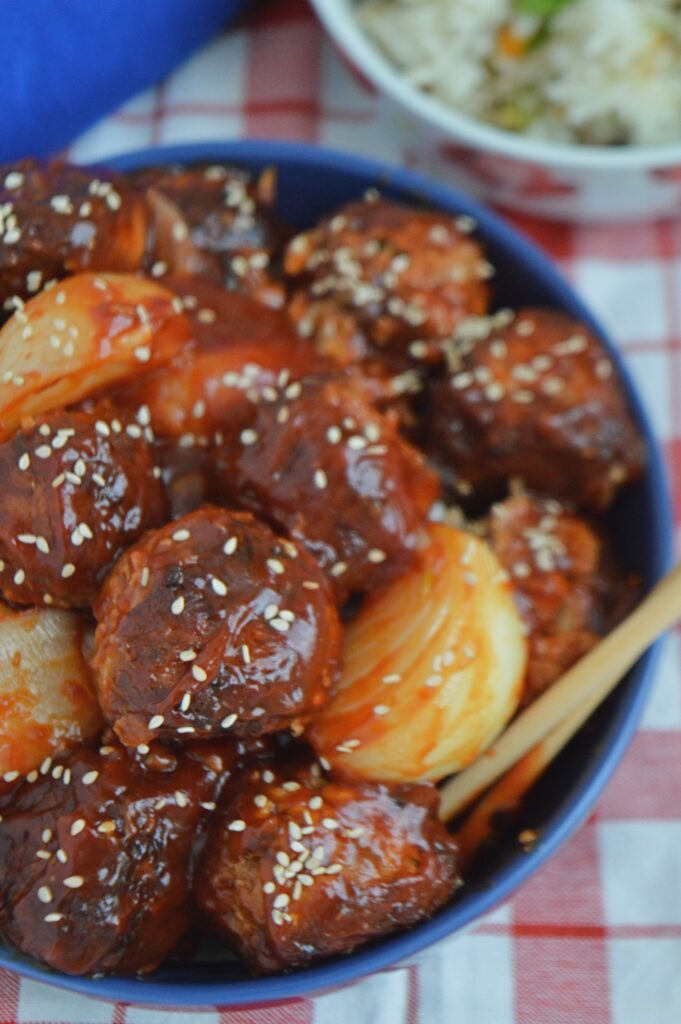 Sticky Asian Meatballs