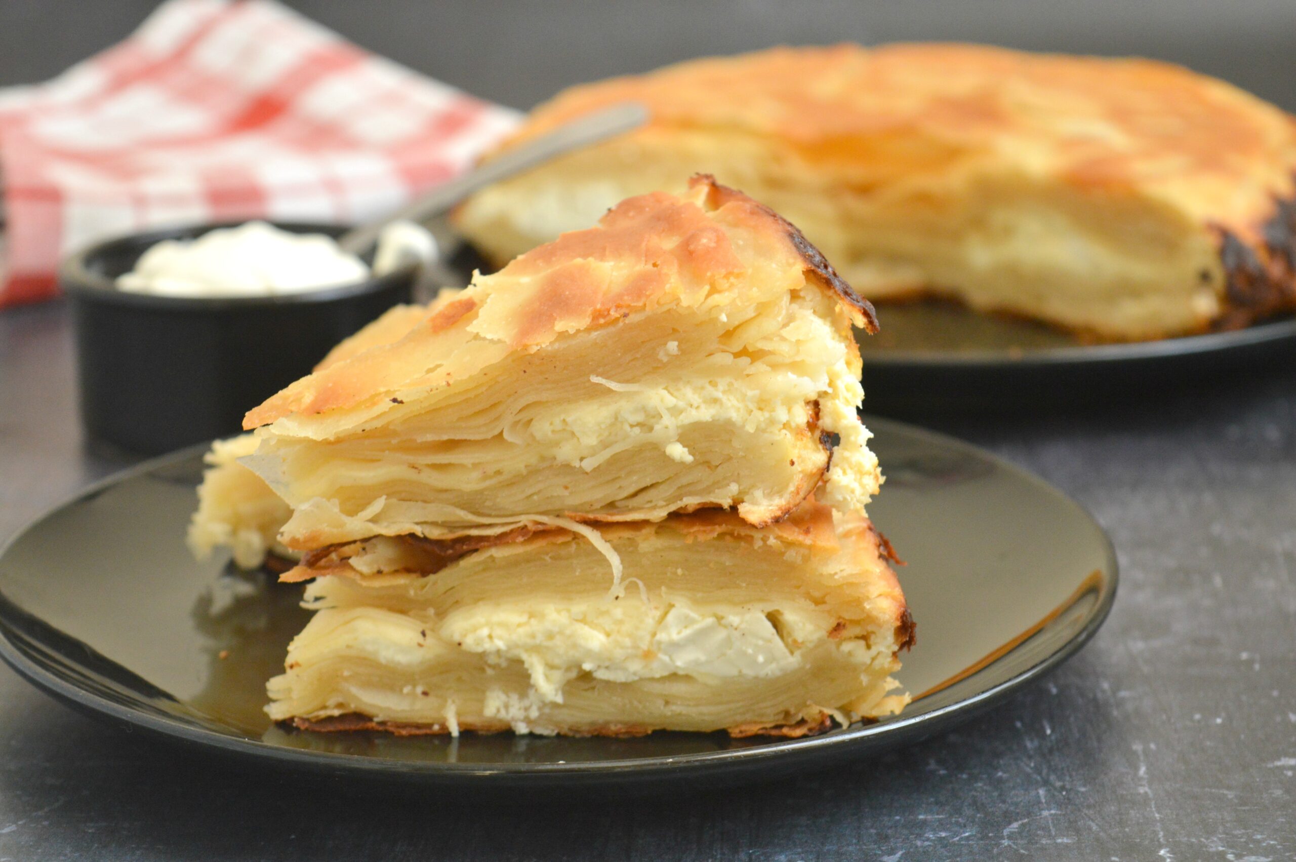Feta Pie with Homemade Filo Pastry