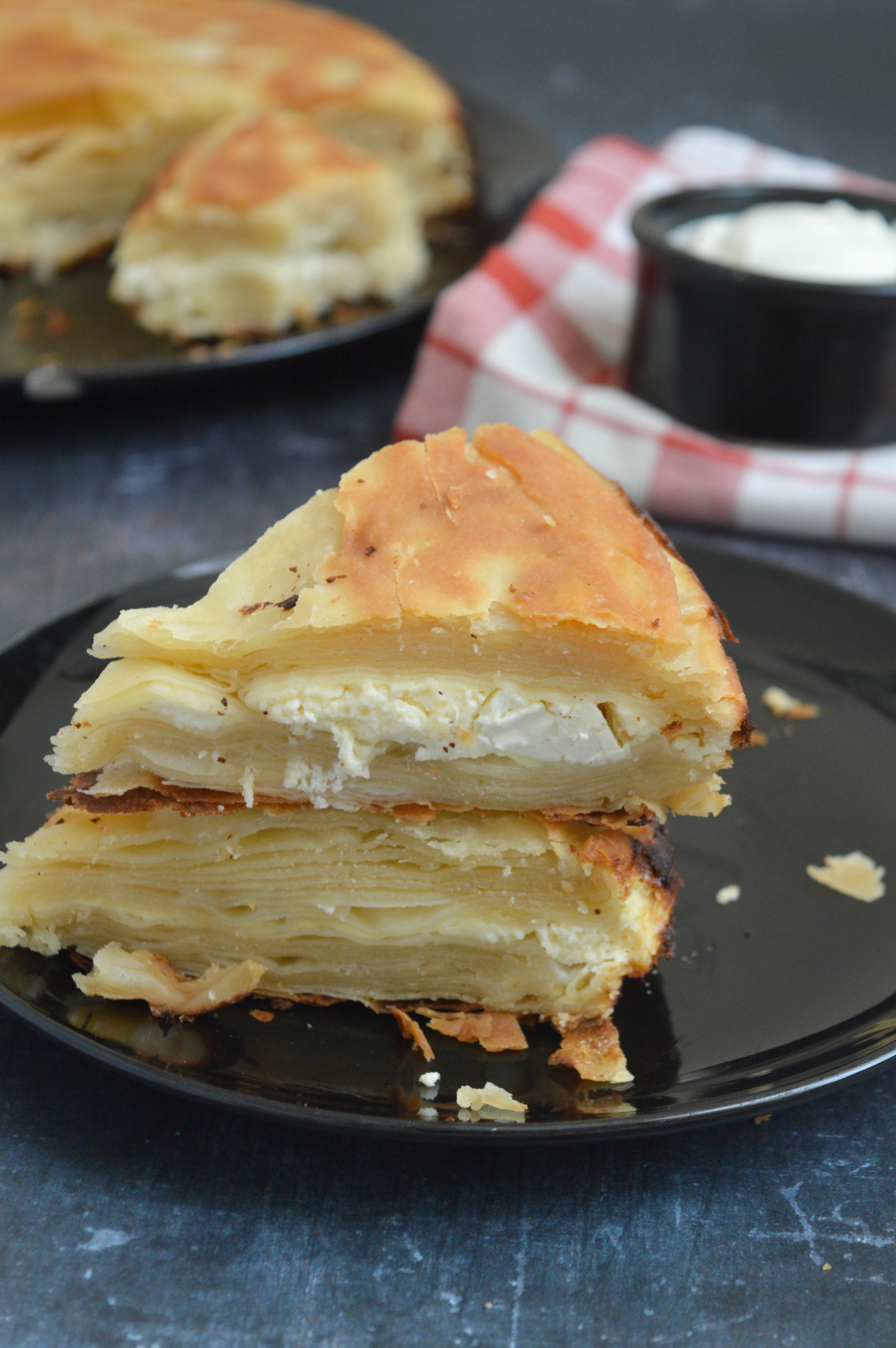 Feta Pie with Homemade Filo Pastry