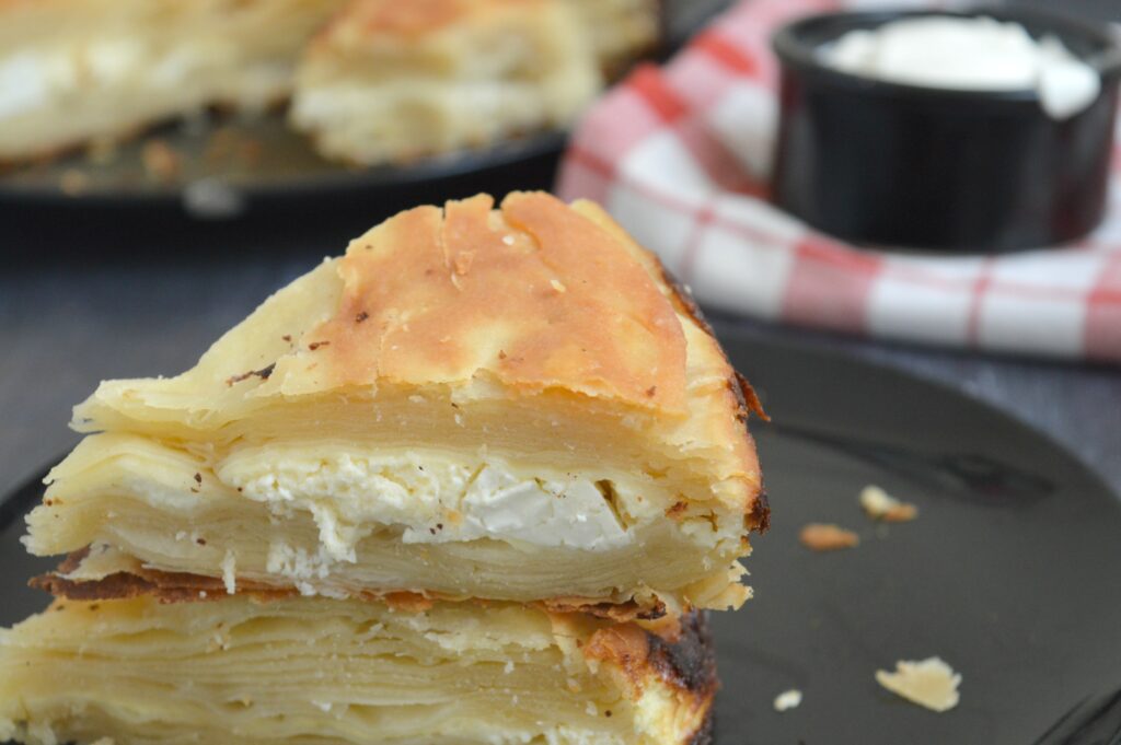 Feta Pie with Homemade Filo Pastry
