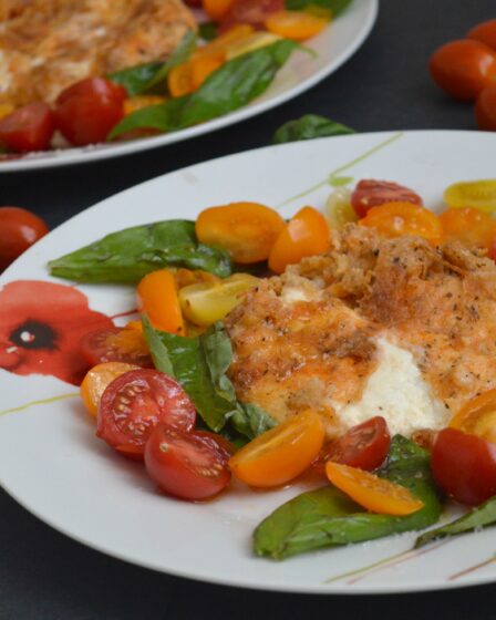 Deep-fried Burrata Salad